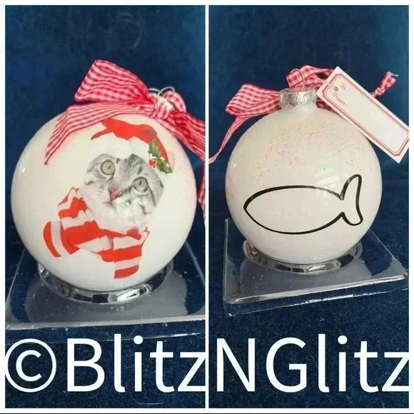 Kitty Ornament & Gift Box Set - Picture 3 of 6